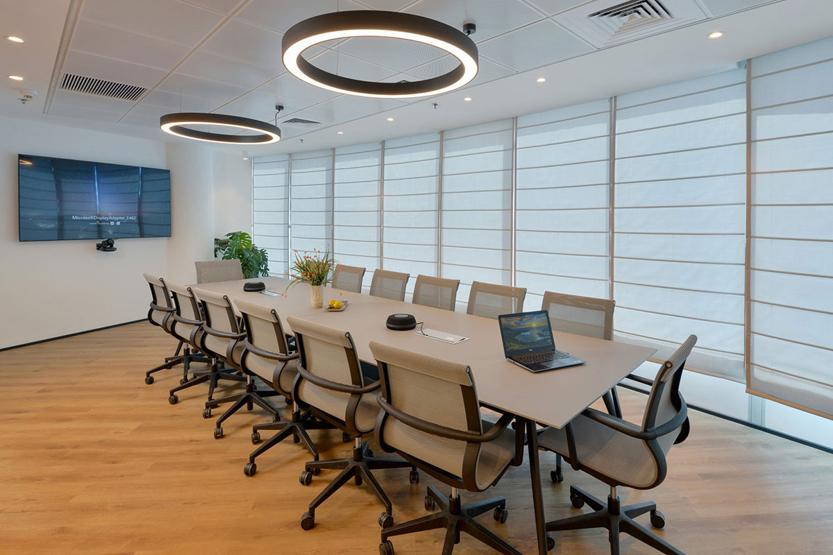 חדר ישיבות ראשי מסך TV